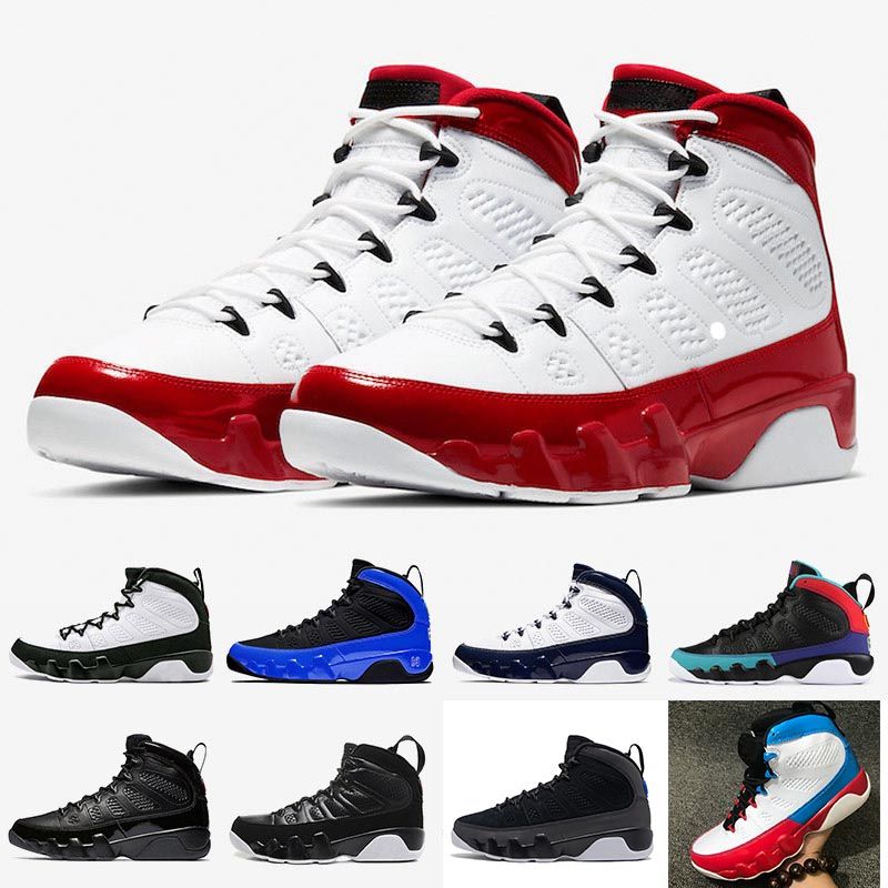 jordan retro 9 red and white mens