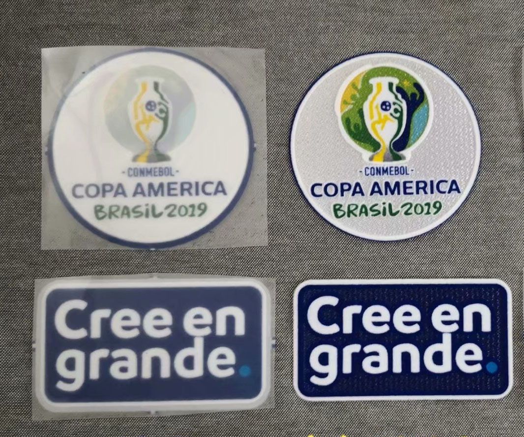 2020 2019 Copa America Brasil Patch Conmebol Soccer Patch ...