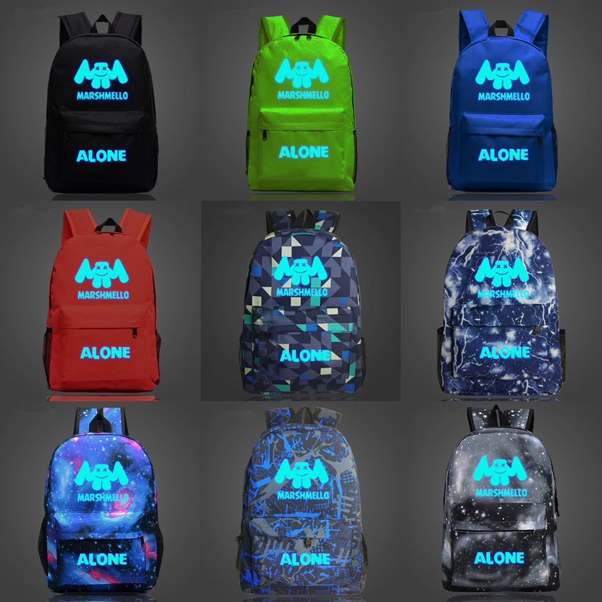 marshmello galaxy backpack