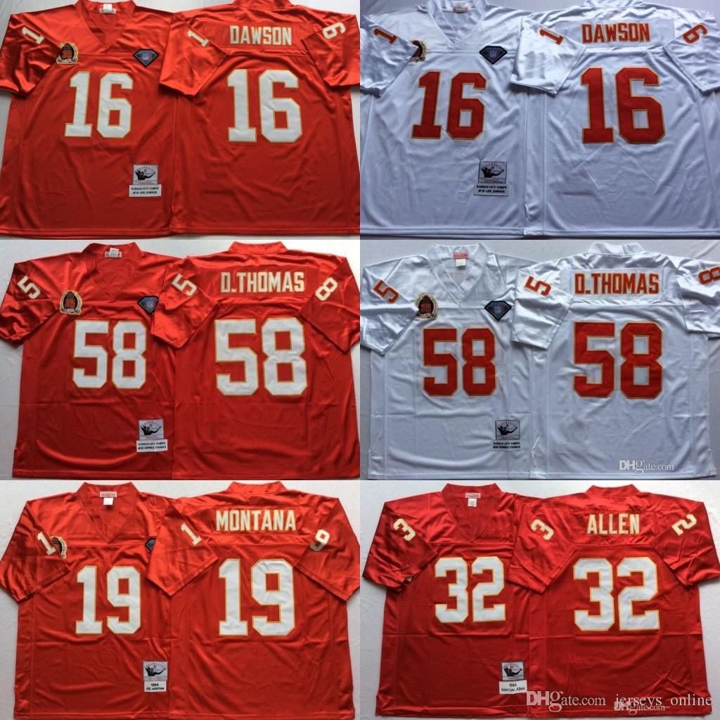 kansas city chiefs len dawson jersey