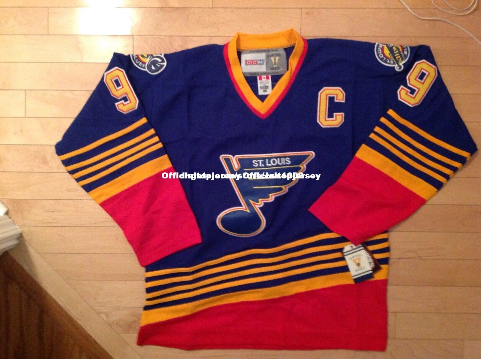 personalized blues jersey