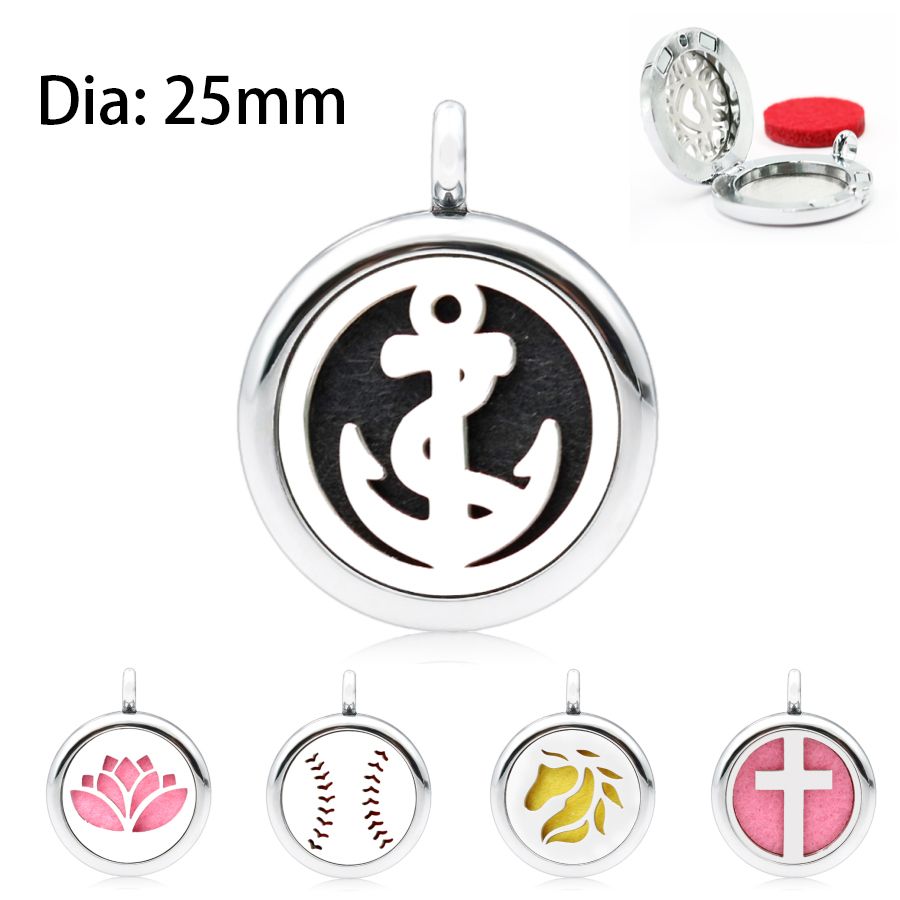 2019 Anchor Ribbon Princess 25mm Aromatherapy Locket Perfume 2019 Anchor Ribbon Princess 25mm Aromatherapy Locket Perfume Essential Diffuser Pendant As Gift One Free Pad From Annewallace 1 61 Dhgate Com