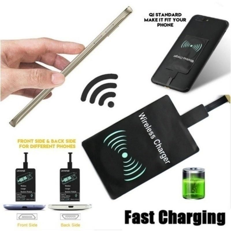 2021 Qi Wireless Charging Receiver Fast Charger Suitable Back