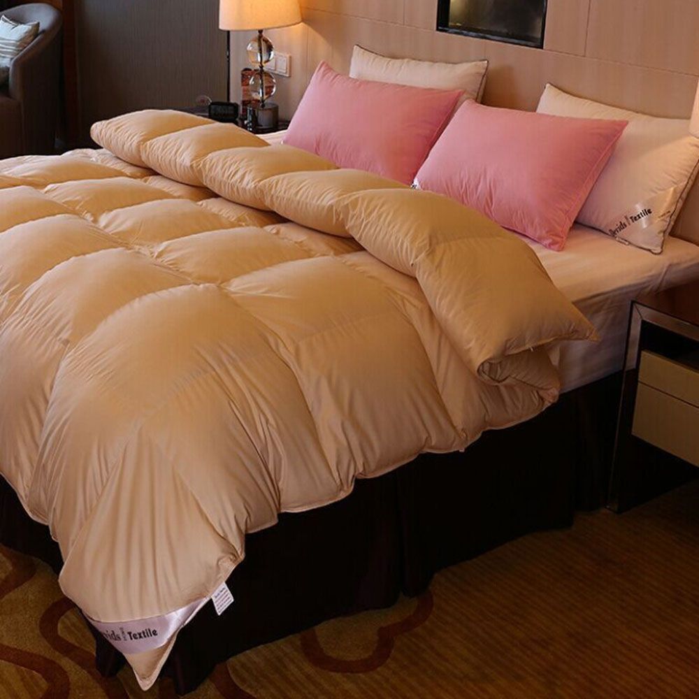 2019 5 Star Hotel Quality 100 Goose Down Luxury White Comforter