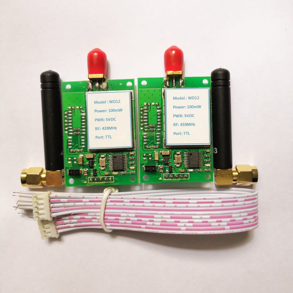 Low Cost 433mHZ RF Transmitter And Receiver Low Power 500 Meter