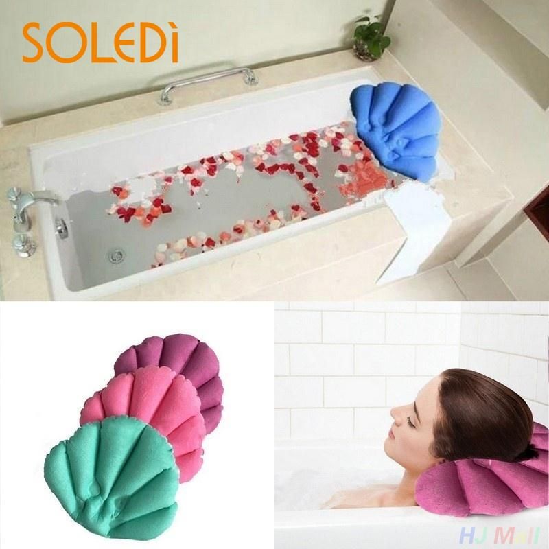 2019 2019 Soft Bathroom Pillow Home Comfortable Spa Inflatable Bath