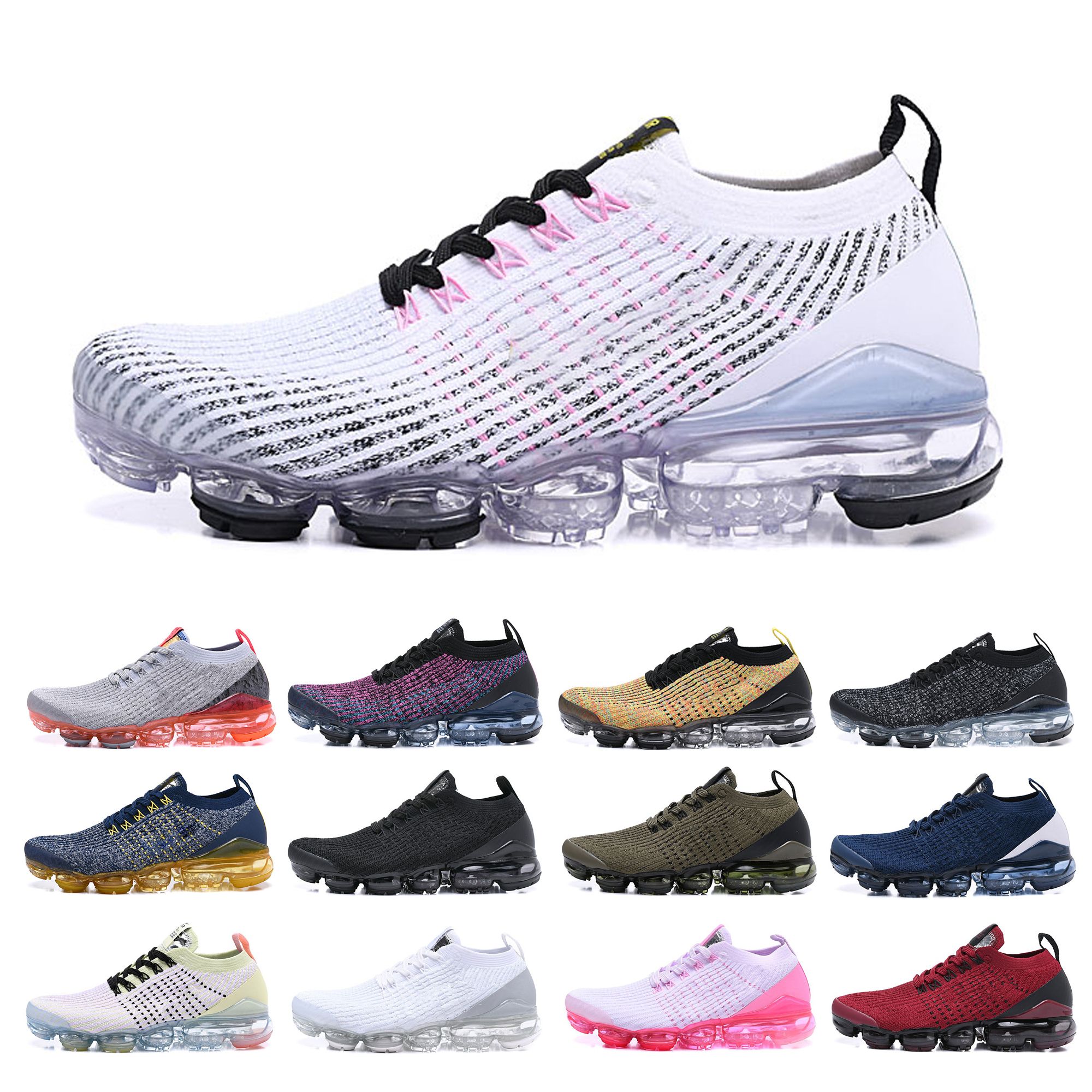 Air Cushion PU Soft Sole Mens Outdoor Casual Running Athletic Sneakers Fashion