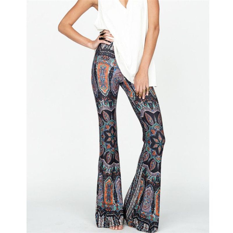 boho flare pants palazzo