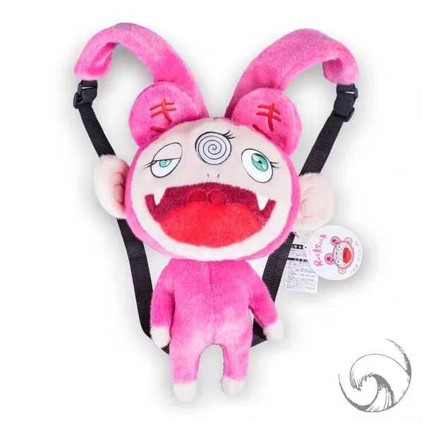 New Spot Murakami Takashi Backpack Murakami Takashi Plush Doll Backpack Kaikaikiki Backpack ...