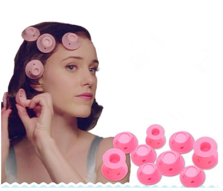 Silicone Curlers Hairstyle Soft Hair Care DIY Peco Roll Hair Style