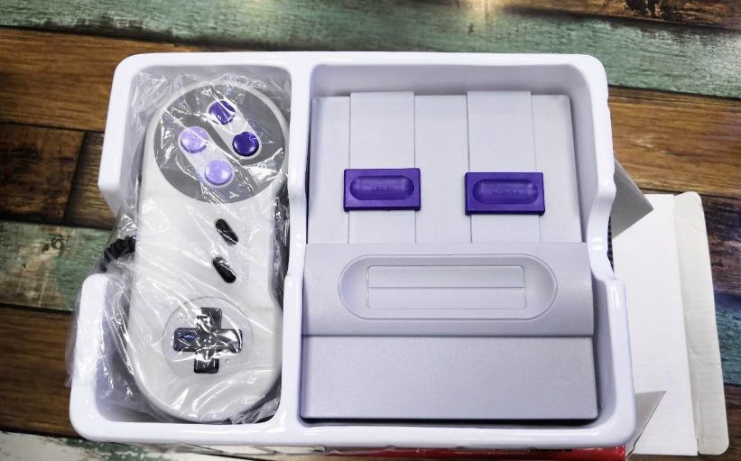 NEW HDMI Out TV Game Console Can Store 821 Games Video Handheld For SFC