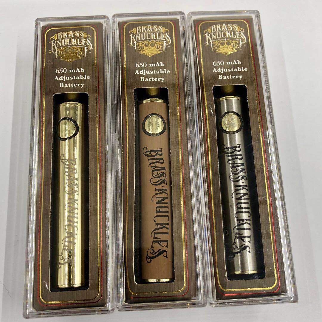 Brass Knuckles Battery Preheating Variable Voltage 650mAh 900mAh ECig
