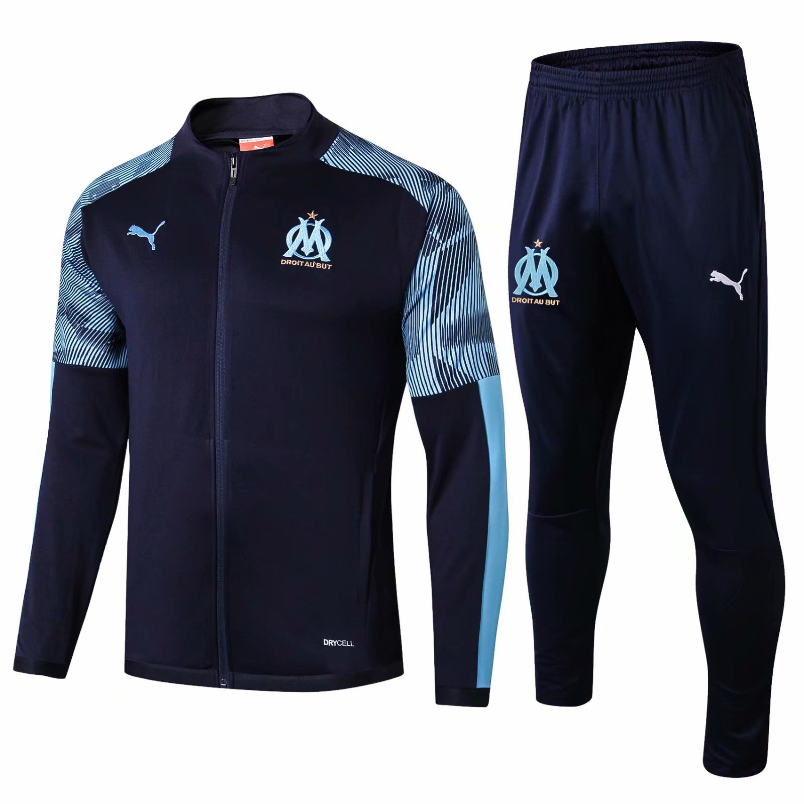 2021 New Season Marseille Jacket Tracksuits Suit LGUSTAVO Soccer