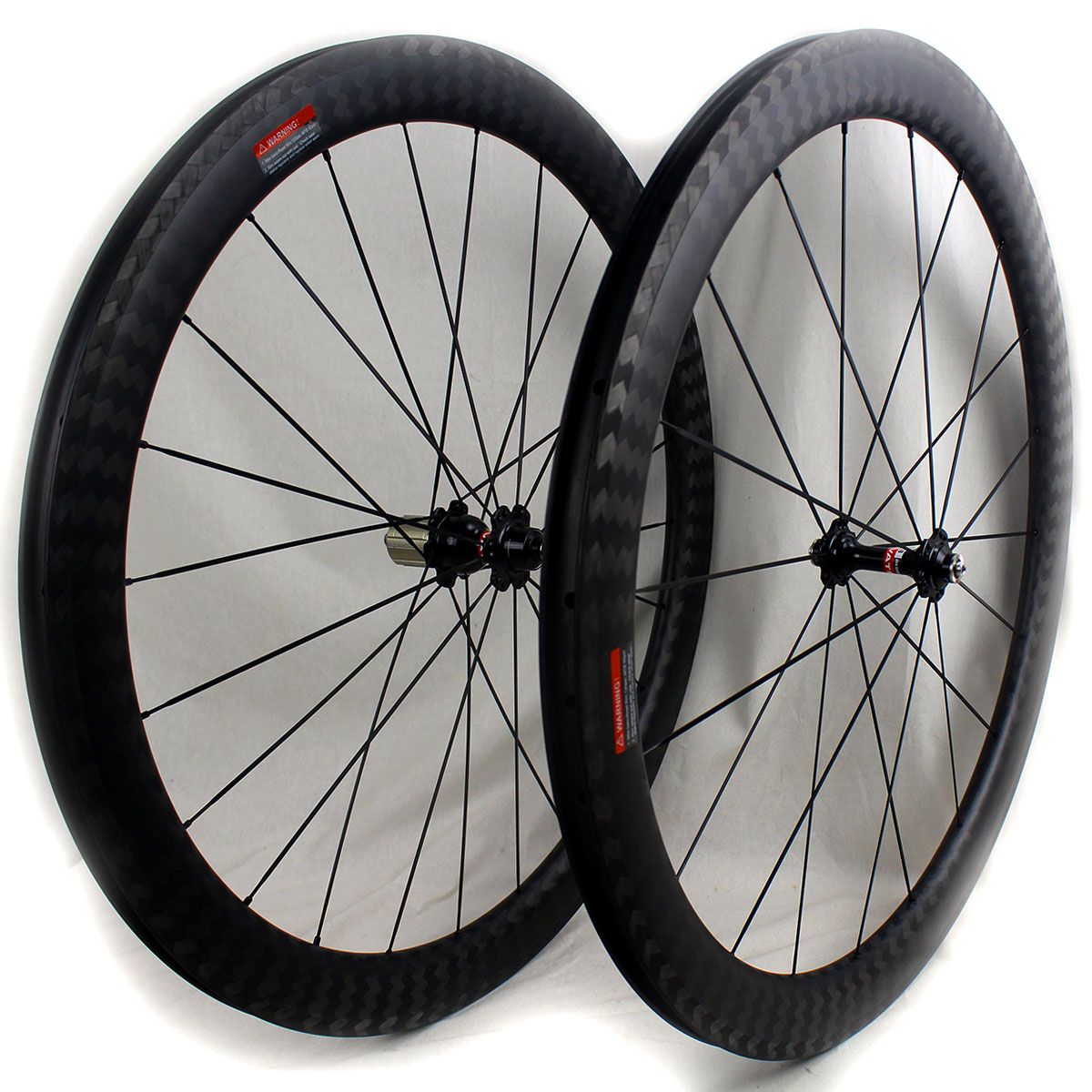 12K Carbon Fiber Bike Road Wheels 50mm 700C Basalt Brake Surface Clincher Tubular Road Bicycle