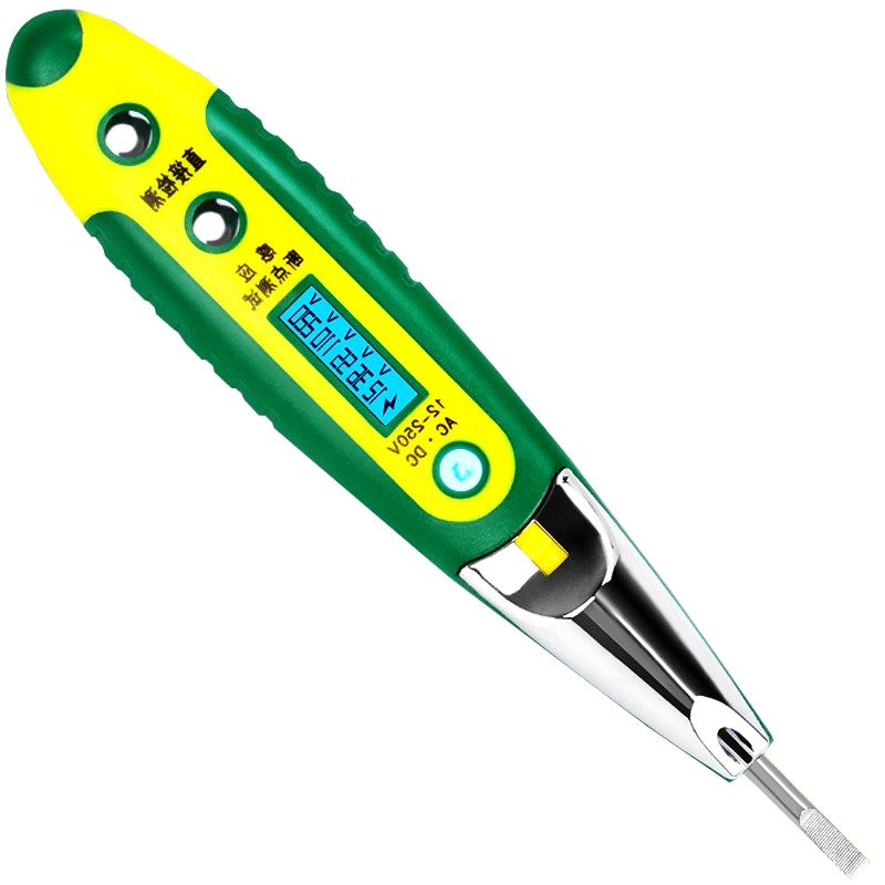 Multifunction Digital Induction Electroprobe Home Test Pen LCD