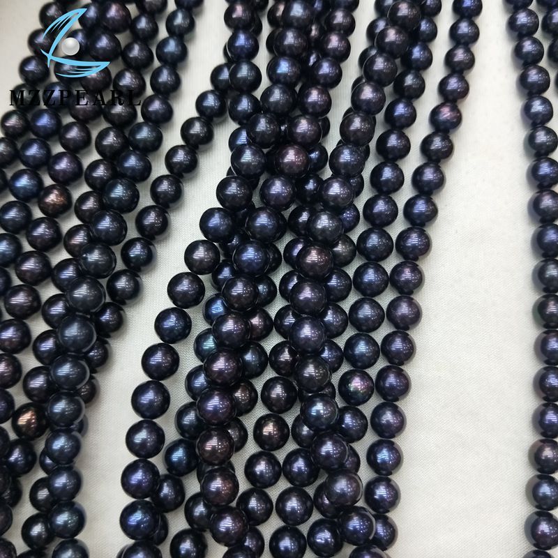 15/" Peacock 9-10mm Fresh Water Potato Pearl Beads