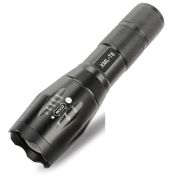 Tactical Flashlight XML T6 Ultra Bright Handheld LED Flashlight With