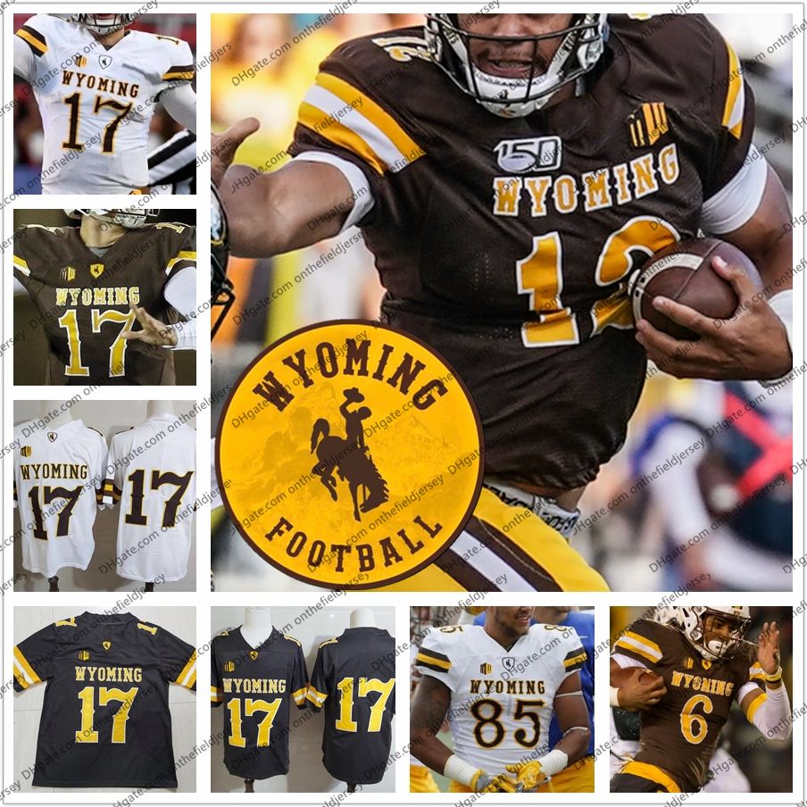 2020 Custom 2019 Wyoming Cowboys Football Jersey Any Name Number 12