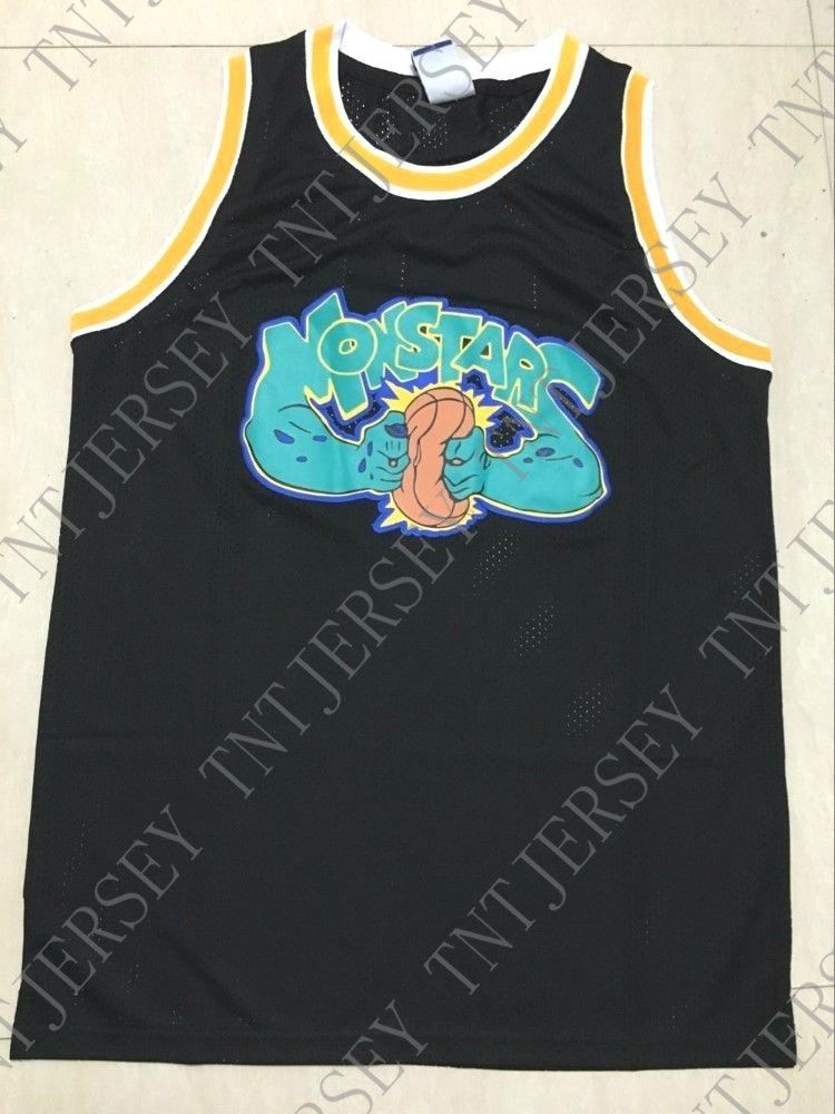 2019 Cheap Custom Space Jam Basketball Jersey Monstars 0 Tune Squad