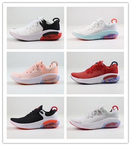 New Release Joyride Run FK Knit Running Shoes For Men Women White Sail Black Orange University 