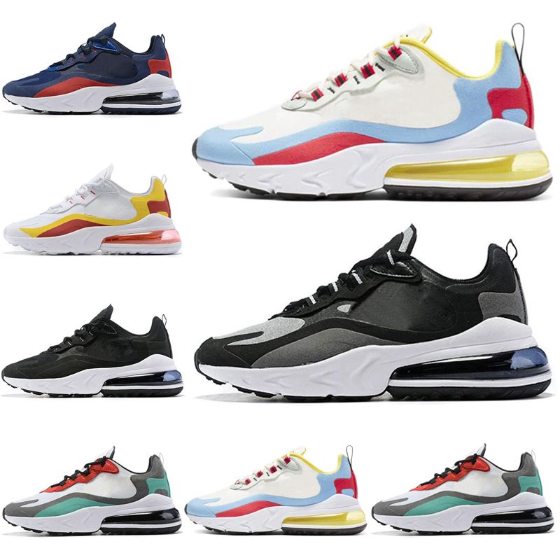 Nike air max 270 react para hombre mujer blanco negro de calidad superior BAUHAUS OPTICAL para hombre zapatillas deportivas transpirables 40 45 Nike air max 270 react para hombre mujer blanco negro de calidad superior BAUHAUS OPTICAL para hombre zapatillas deportivas transpirables 40 45
