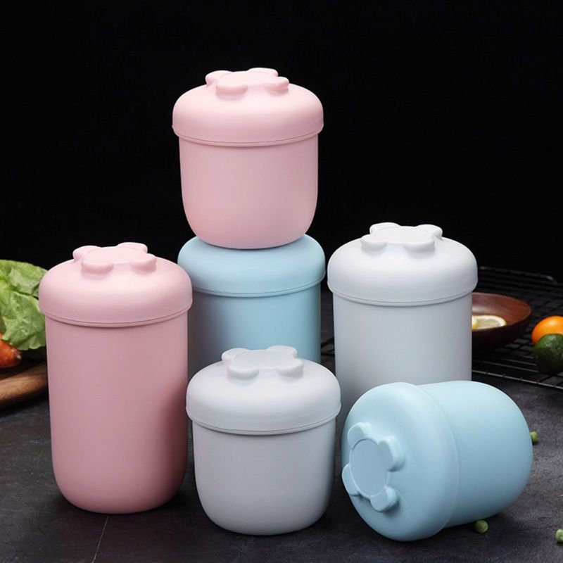 Snack Jar Bottle With Cap Kitchen Glass Canister Sugar Storage Container Accessories