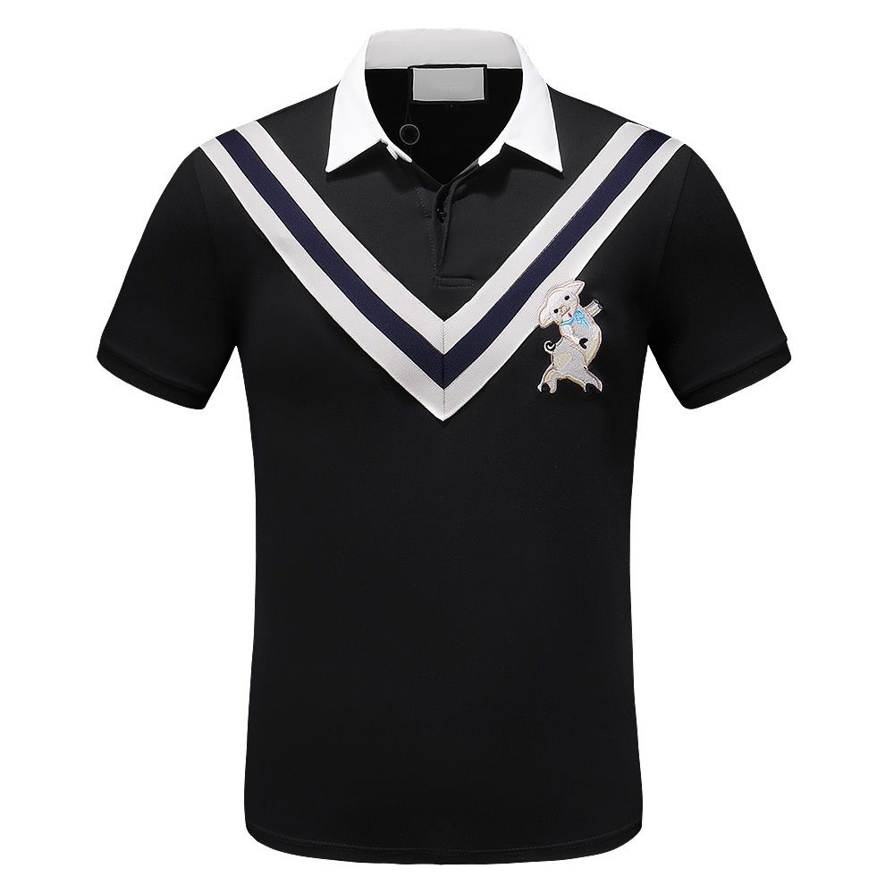2020 100 Cotton Luxury Men Polos T Shirts Pig Designer Polo Shirt