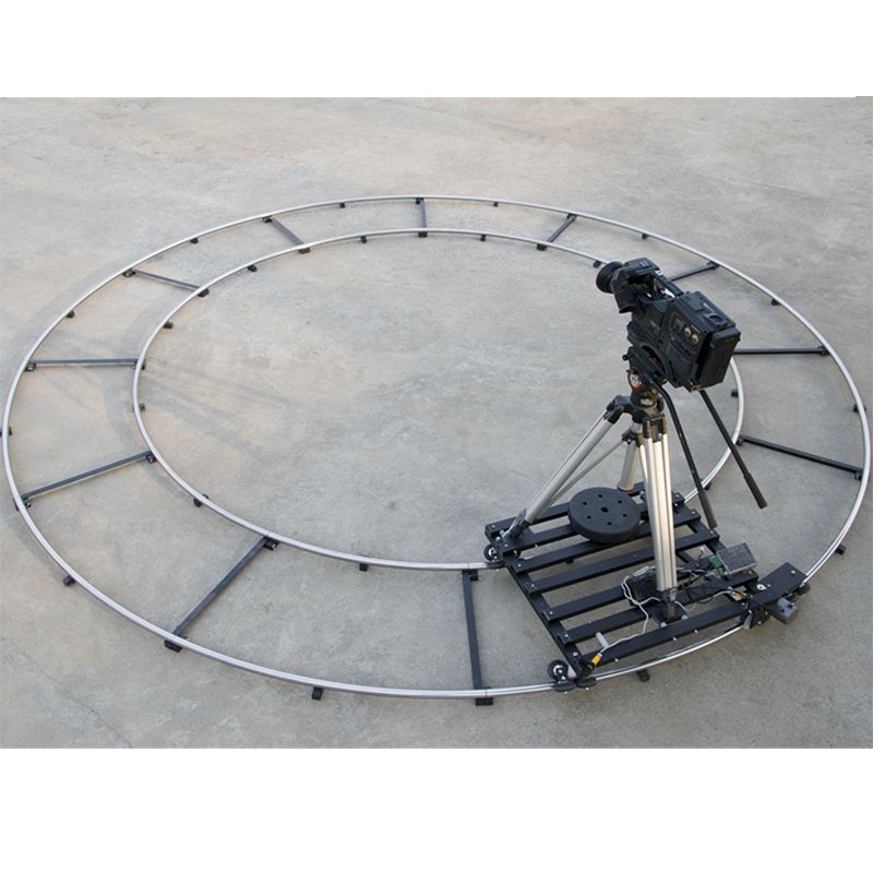 2021 Electric Removable Manned Circular Track Camera Dolly Track For