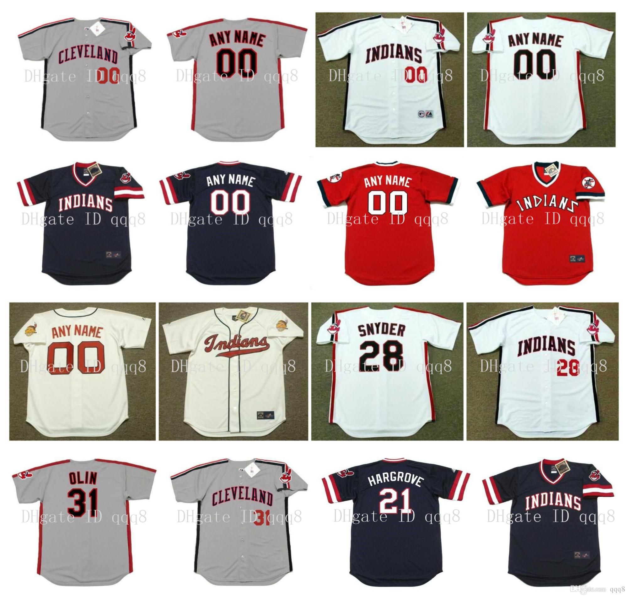 retro indians jersey