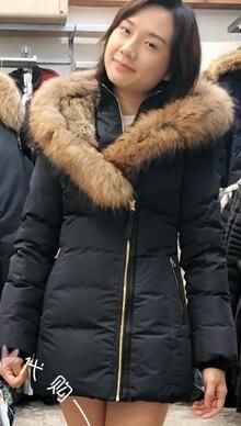 DHL Winter Frauen Daunen Parkas Echtpelz Jacken Reißverschlüsse Designer Jacke Frauen AKIVA F4 JACKE Warme Oberbekleidung Mäntel Großhandel Kanada Frauen Femme Kay F4 Lange Winter Daunenmantel Mit Fell Kapuze Jacke Hiver Dicke Warme Winddicht Verdicken Fourrure Mit Kapuze