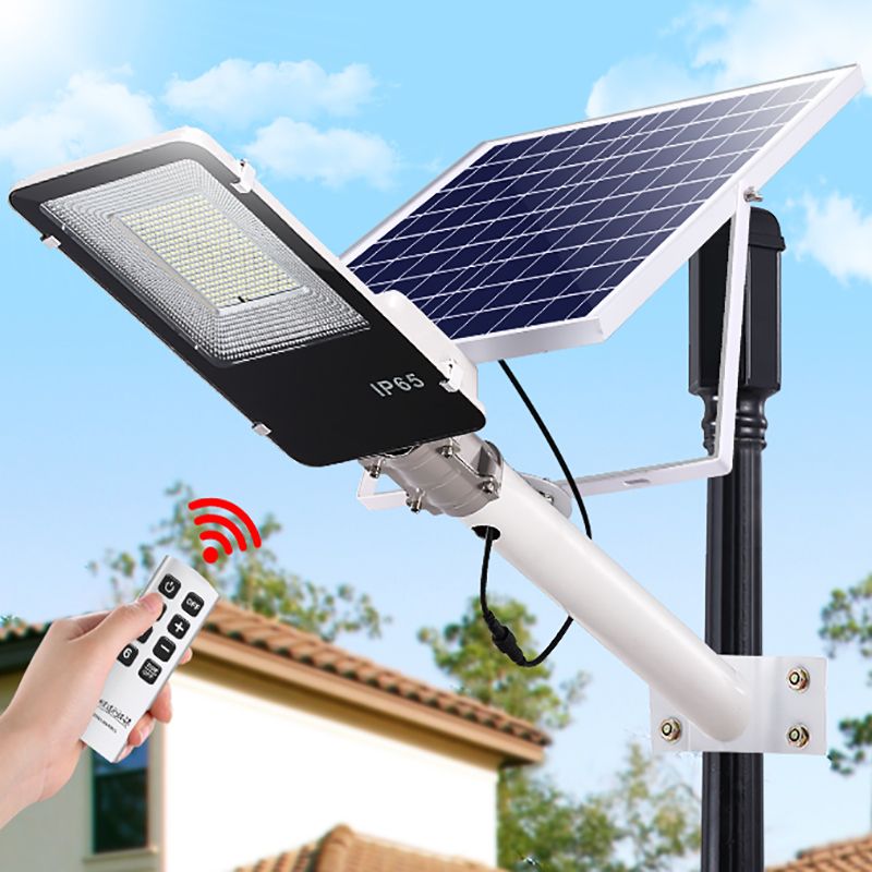 Led Solar Street Light Outdoor Waterproof With Remote Control 200w Spotlight Garden