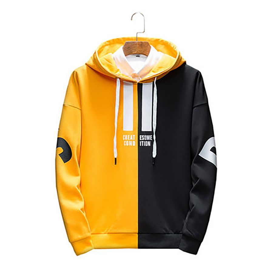 Trendy Colorblock Hoodie Youth Red Cotton Autumn Hoodie Harajuku Streetwear Hip Hop Crewneck sudaderas para hombre Men Coat WY70 Trendy Colorblock Hoodie Youth Red Cotton Autumn Hoodie Harajuku Streetwear Hip Hop Crewneck sudaderas para hombre Men Coat WY70