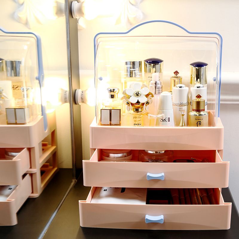 White Makeup Storage Box Saubhaya Makeup