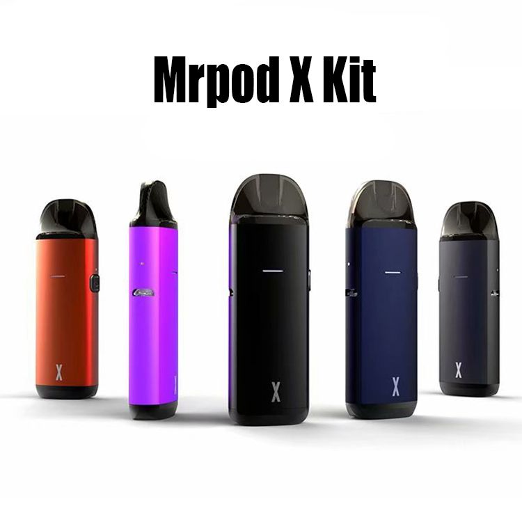 2020 Original Mrpod X Pod Kit E Cigarette Pod Kit 750mAh VV Battery 2