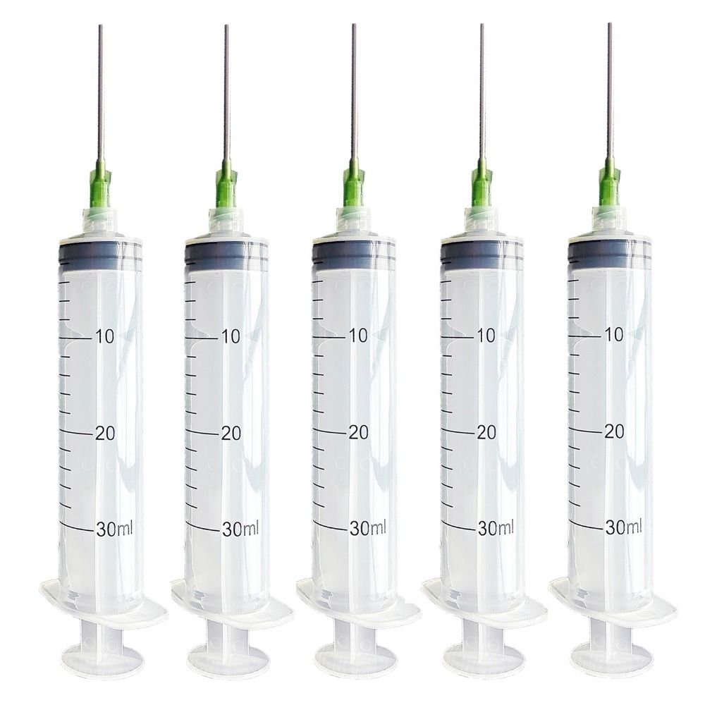 Compre 30 Ml Jeringa Desechable De Plástico Con La Aguja Por Un