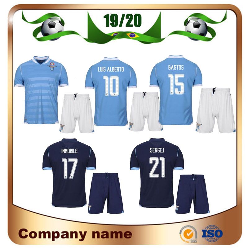 2020 19/20 Lazio Kids Kit Soccer Jersey 2020 Lazio Home ...