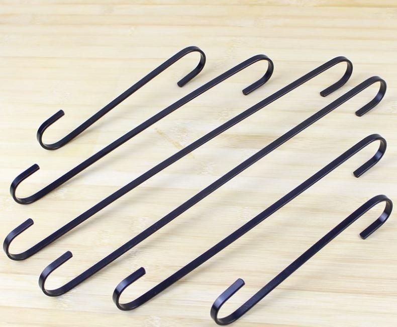 2021 S Shaped Hooks Stainless Steel Black Gold Silver S Type Hangers ...