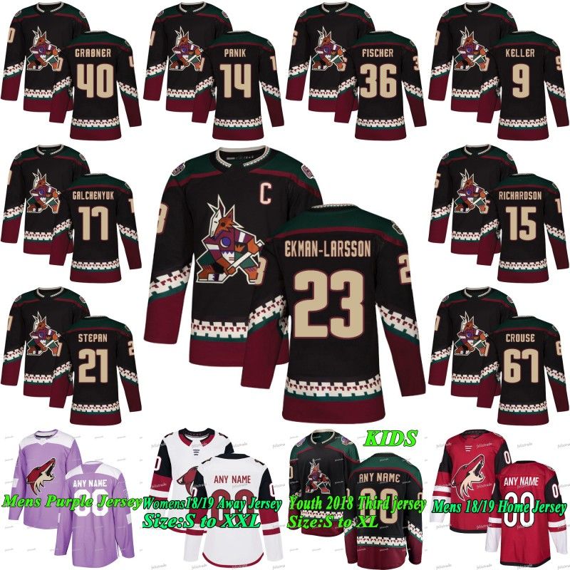 coyotes third jersey