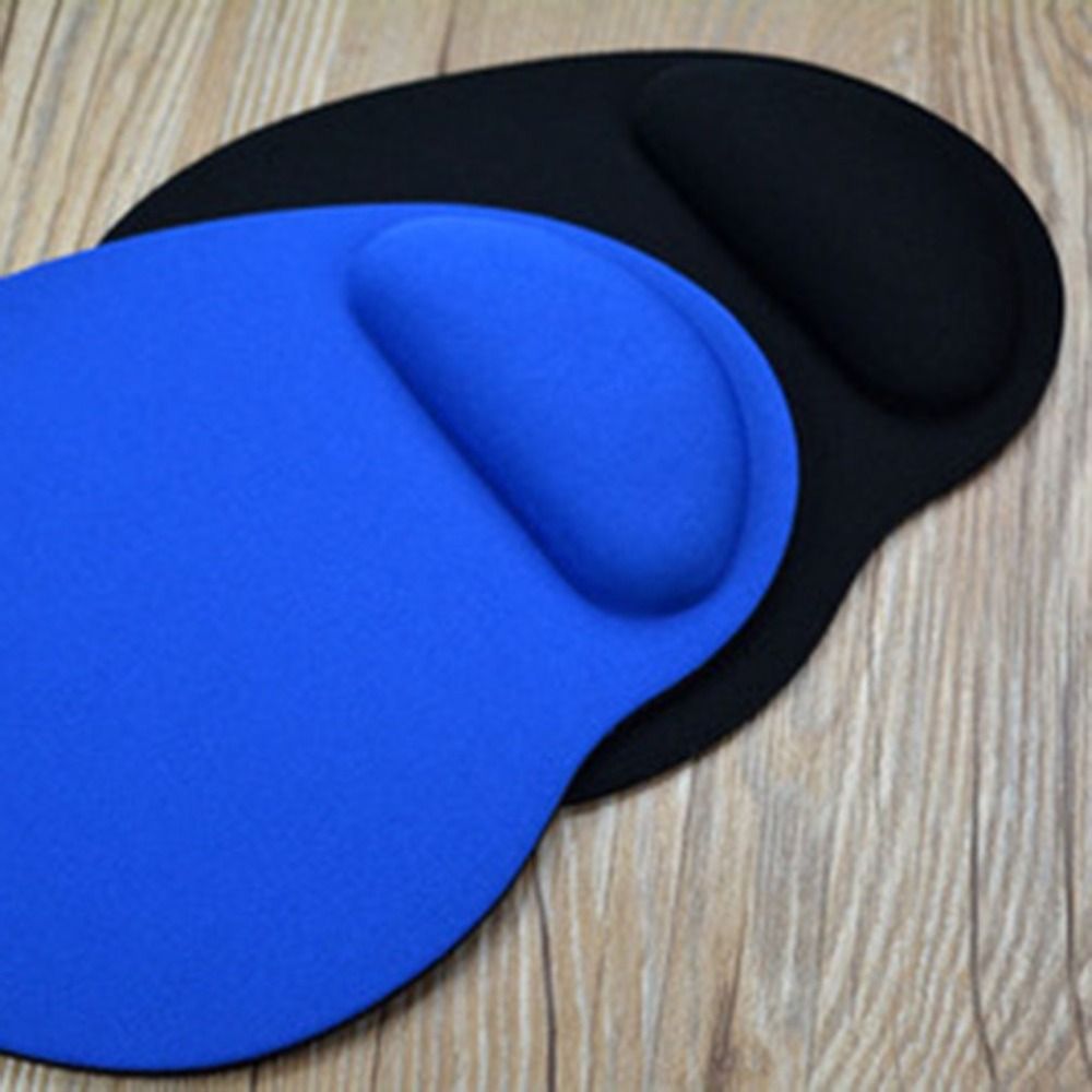 Blue New Wrist Comfort Trackball Pc Mouse Rest Soft Comfort