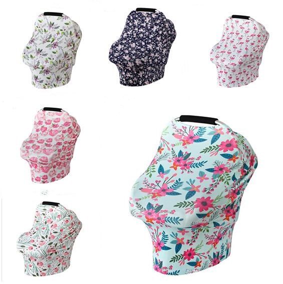 Baby Car Seat Cover 11colors Nursing Tfeeding Privacy Scarf Toddler Newborn Stroller T Feeding Covers Gifts