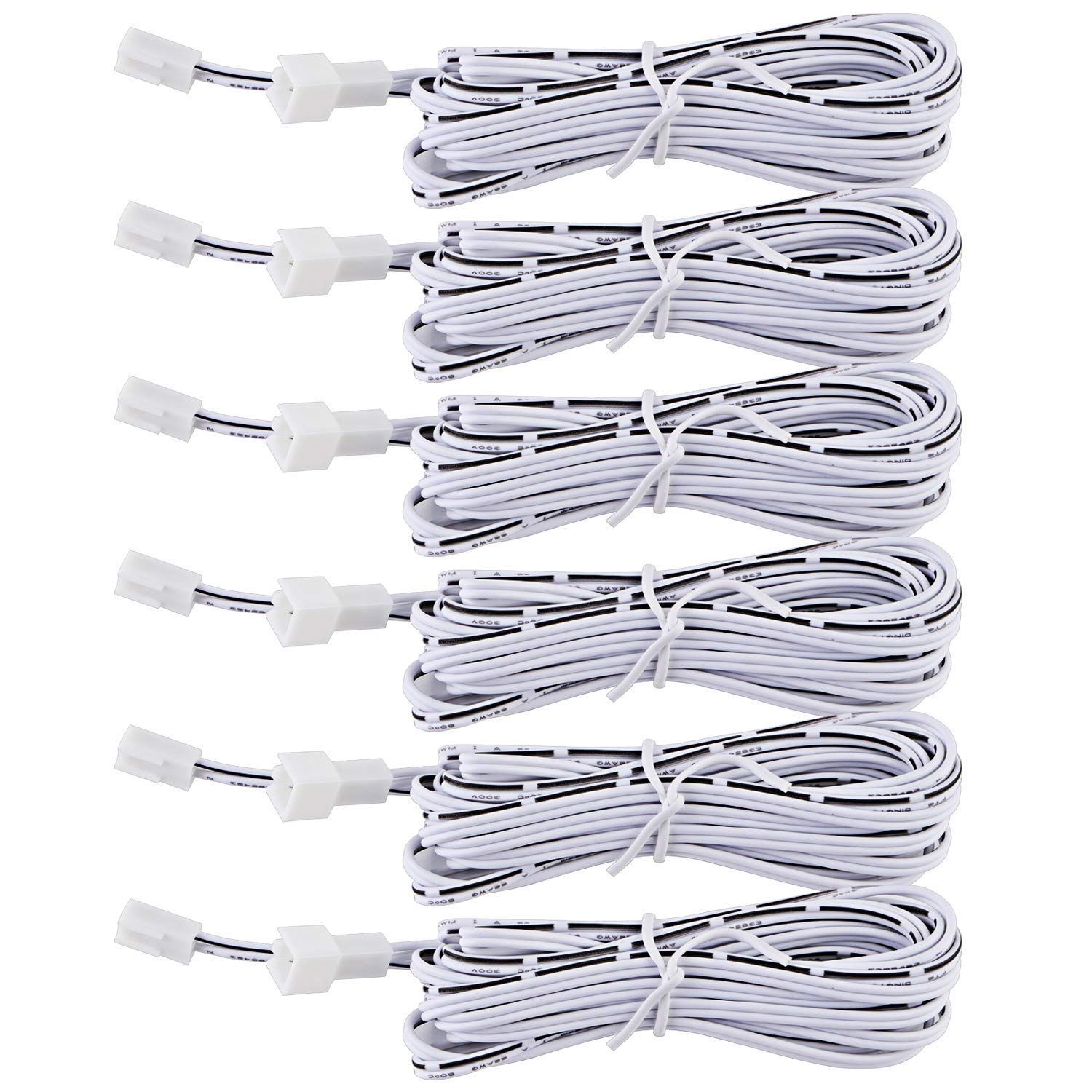 Extension Cable 3m / 9.8ft For Moobibear LED Puck Lights Under