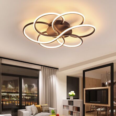 2020 Dimming Modern Led Ceiling Lights Living Room Bedroom Study