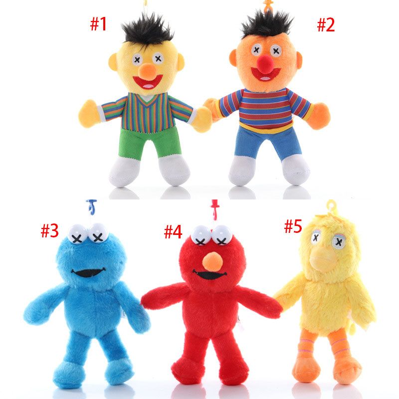 elmo plush keychain