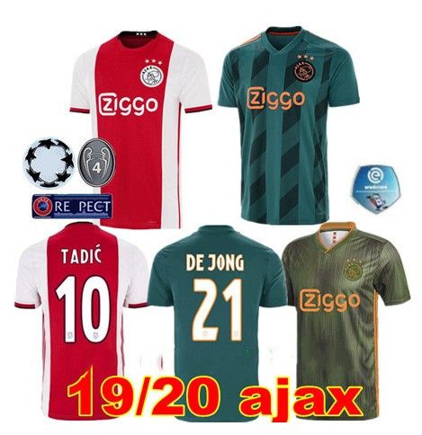 7a855f9a5c Ajax Home Football Shirt 19 20 Izmirhabergazetesi Com