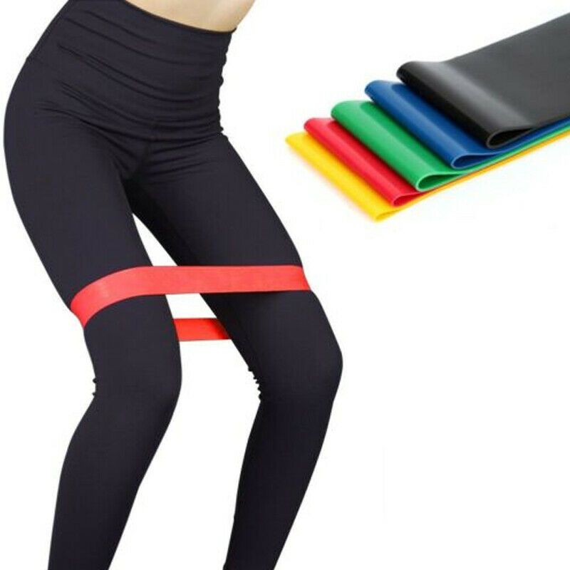 Resistance Bands Rubber Band Workout Fitness Gym Equipment Rubber Loops