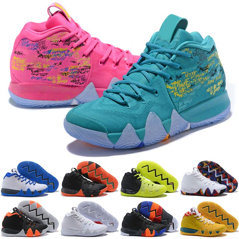 Irving 4 Men'S Basketball Designer Shoes Multi Color Kyries Outdoor