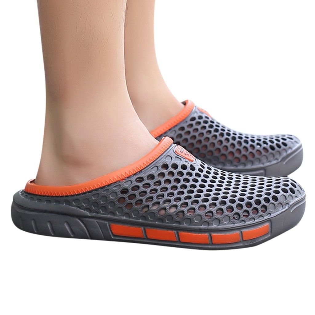 Men Indoor Sports Mules Garden Clogs Wholesale Slippers