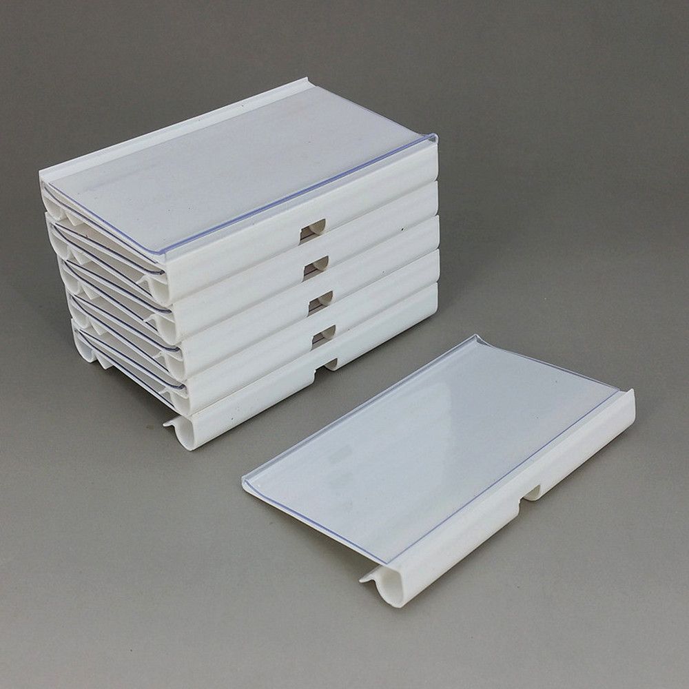 Variety Sizes Plastic PVC Price Tag Sign Label Display Holder For