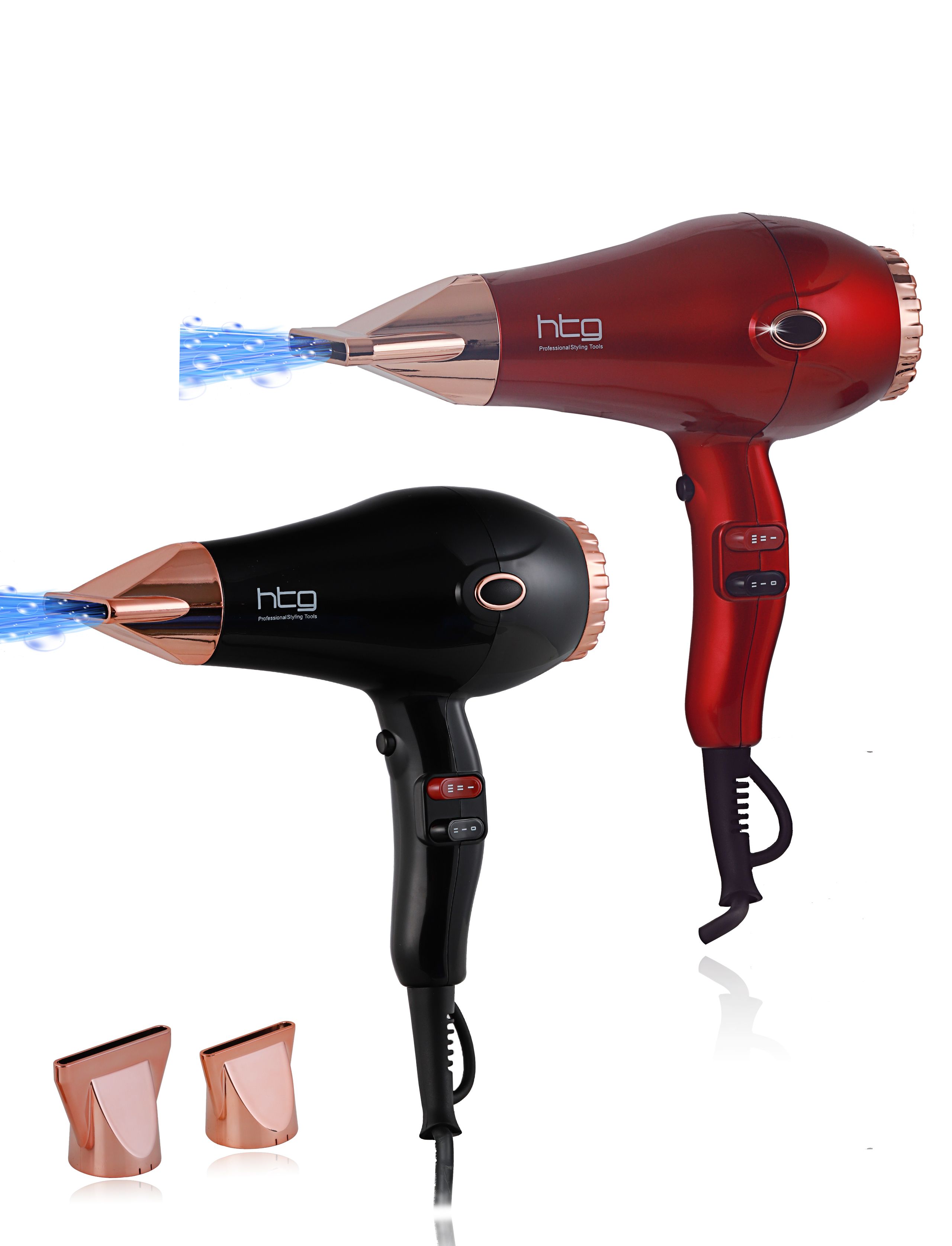 HTG 2300W Powerful Professional Hair Dryer Blow Dryer Lightweight Negative Ion Infrared Hair