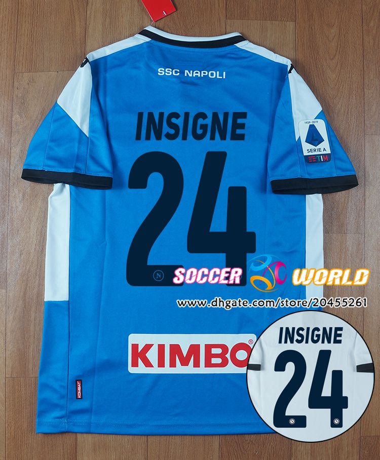 Download 2019 New Season Napoli Soccer Jersey Naples Football Shirt ...